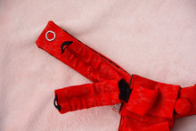 画像をギャラリービューアに読み込む, 伊予絣 朱色の麻の葉模様/帯裏、縞模様⁂Iyo Kasuri Vermilion hemp leaf pattern / obi back, striped pattern