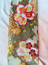 画像をギャラリービューアに読み込む, 金襴 桜さくら咲く 小桜朱色 ⁂ Brocade  Cherry blossoms bloom /Red Small Cherry blossomy