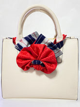 画像をギャラリービューアに読み込む, 伊予絣  赤 白 藍 の矢絣/赤の小桜 / Iyo Kasuri  Red, white and indigo Arrow pattern